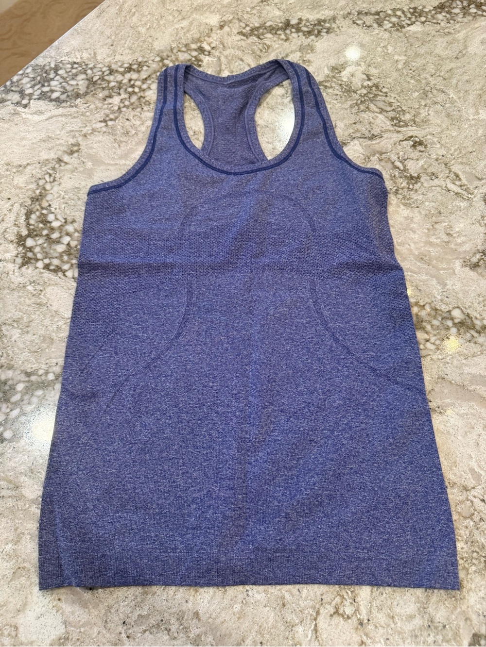 lululemon athletica Heather Purple Racerback Tank